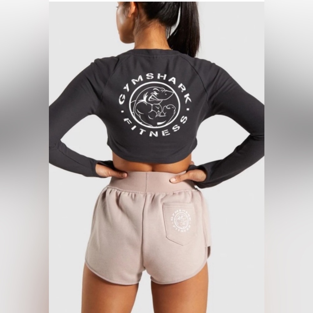 Gymshark Legacy Fitness LS Crop Top